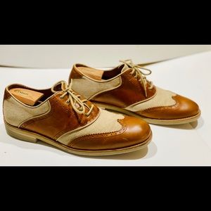 Johnston & Murphy Men’s Sheepskin Saddle Oxford